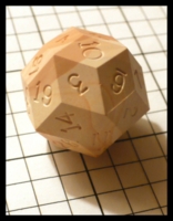 Dice : Dice - DM Collection - Armory Change Over Dice Tan on Tan D30 - Ebay Sept 2011